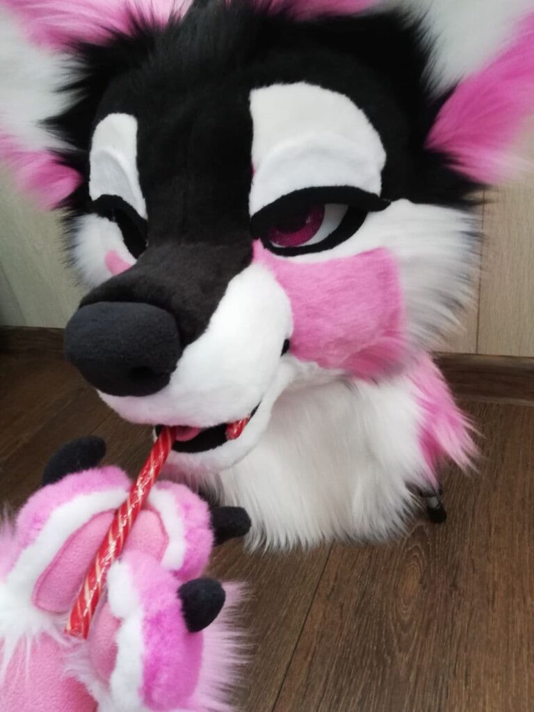 Fursuit Naughty puppy head