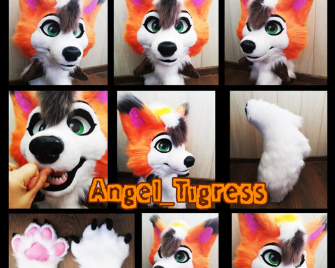 Pokemon Commission Fursuit Partial