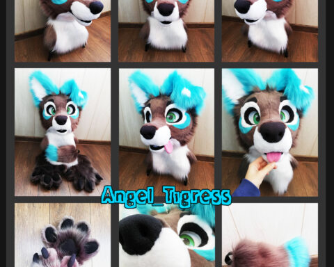 Puppy White Star Fursuit