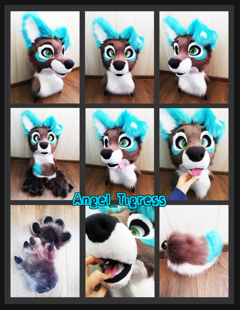 Puppy White Star Fursuit