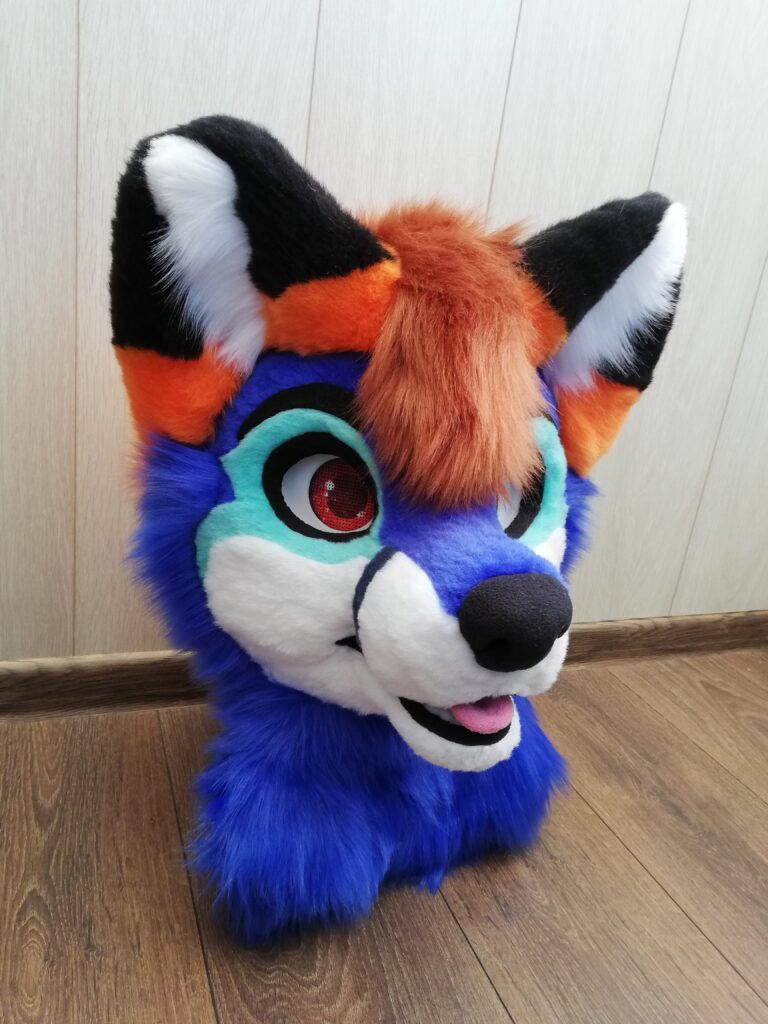 Blue Fox Full fursuit head