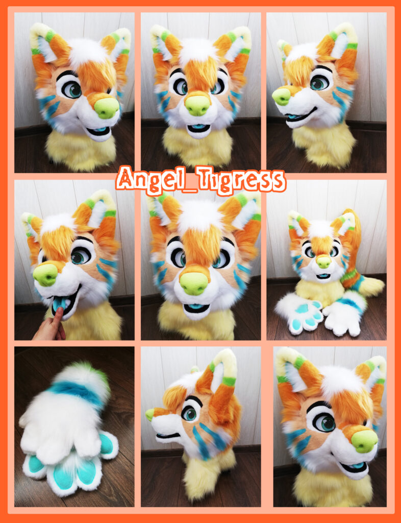 Ginger Dog Partial Fursuit