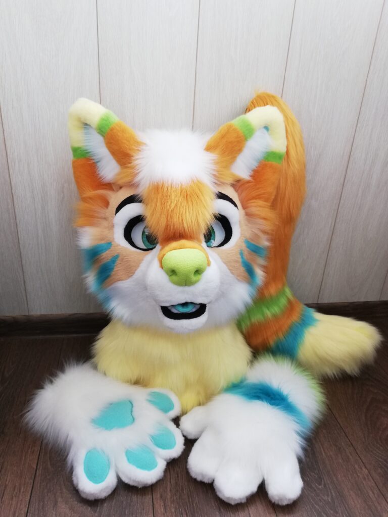 Ginger Dog Partial Fursuit