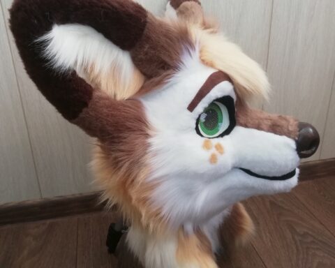 Fenek full fursuit head