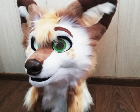 Fenek full fursuit head