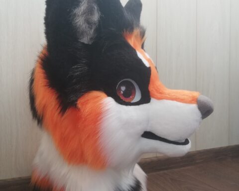 Fox full fursuit head