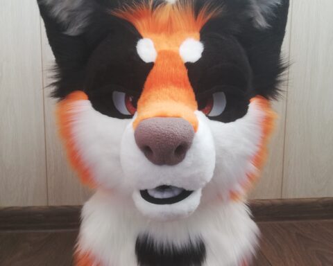 Fox full fursuit head