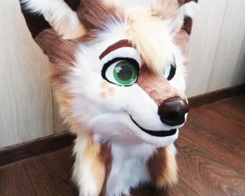 Fenek full fursuit head