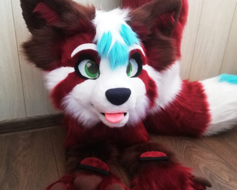 Red Panda partial fursuit