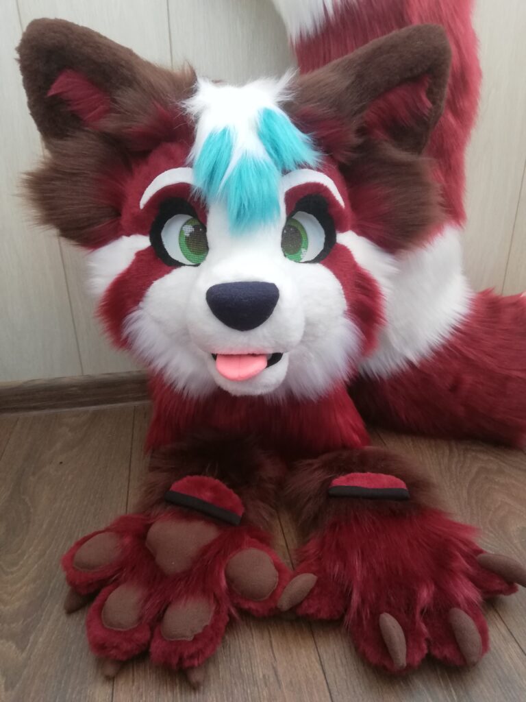 Red Panda partial fursuit