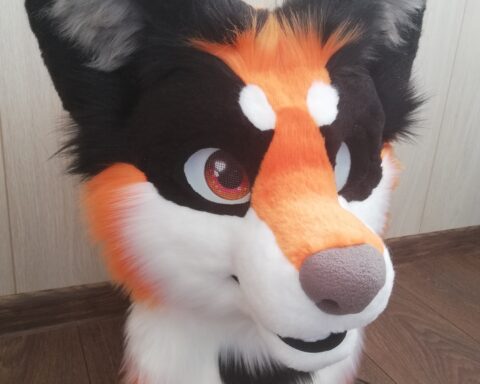 Fox full fursuit head