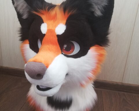 Fox full fursuit head