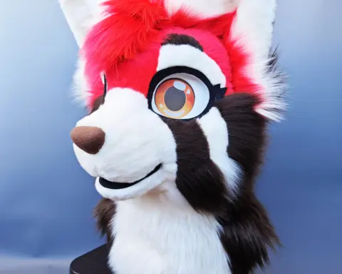 Red Panda Fursuit Full Head