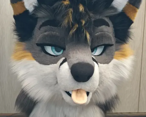 Fox Fursuit Full with digi legs head