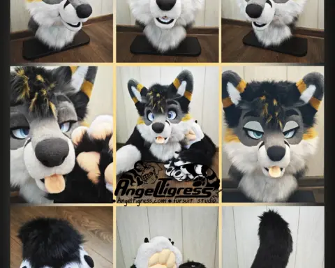 Fox Fursuit Full with digi legs