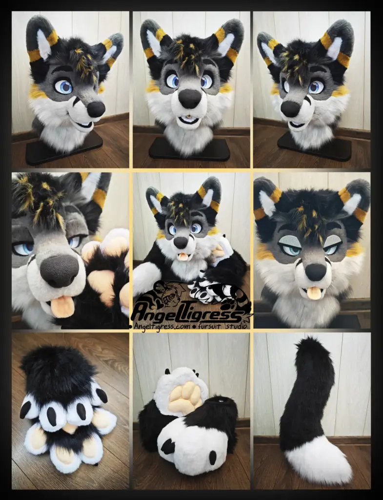 Fox Fursuit Full with digi legs